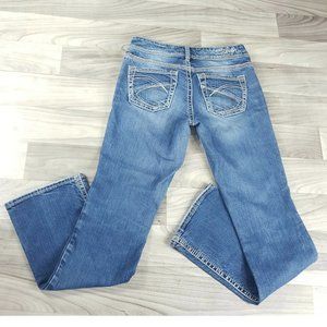Silver Jeans Suki 17 Boot Cut Thick Stitch Women's Size 27